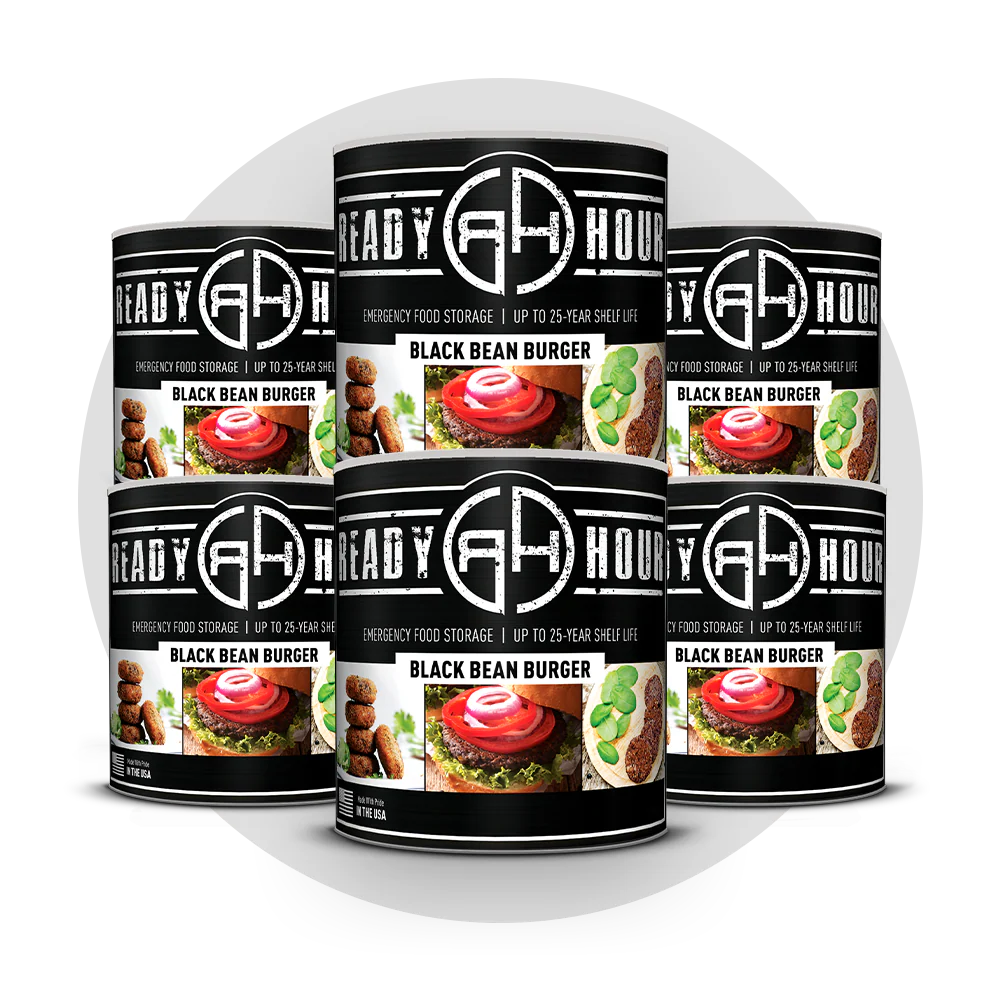 Black Bean Burger #10 Can - Image 7