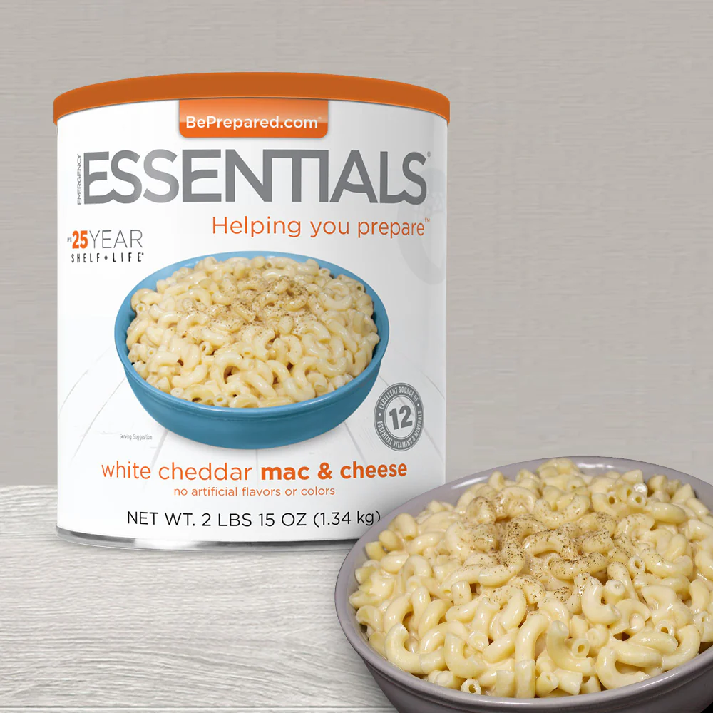 Emergency Essentials® White Cheddar Mac & Cheese Large #10 Can