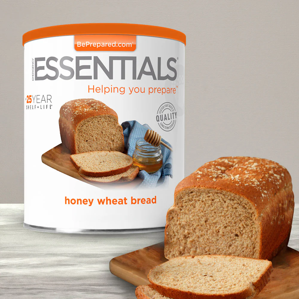 Emergency Essentials® Honey Wheat Bread Large #10 Can