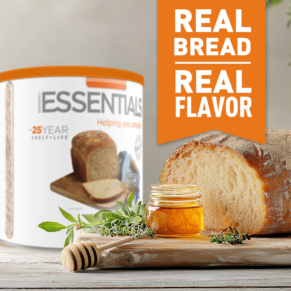 Emergency Essentials® Honey Wheat Bread Large #10 Can - Image 3