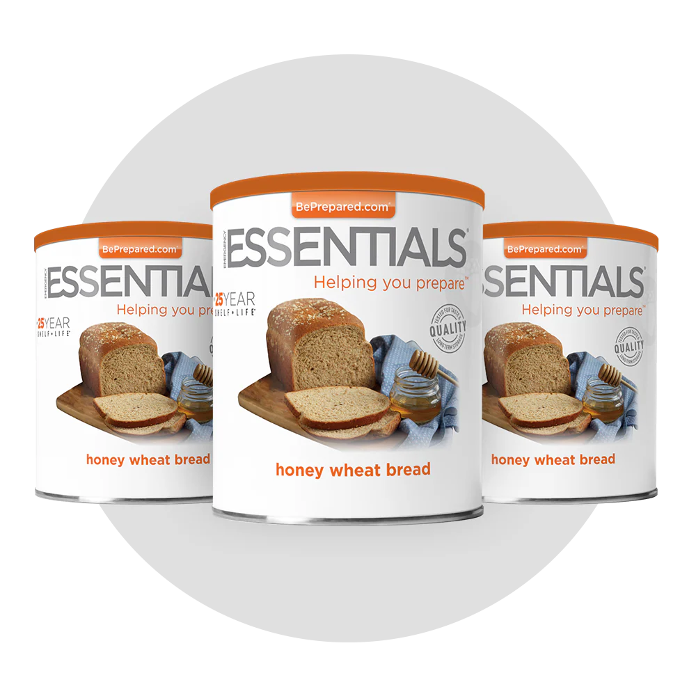 Emergency Essentials® Honey Wheat Bread Large #10 Can - Image 8