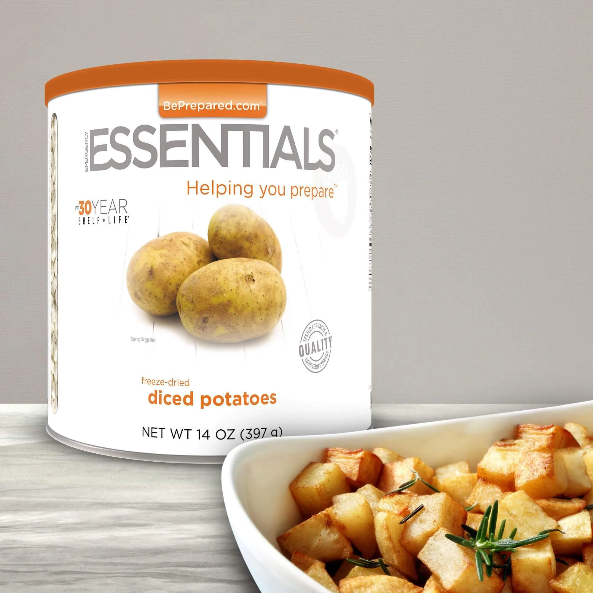 Emergency Essentials® Freeze-Dried Potato Dices Large #10 Can