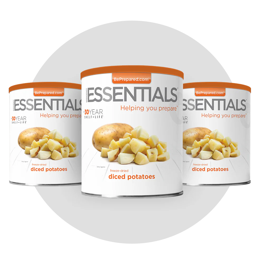 Emergency Essentials® Freeze-Dried Potato Dices Large #10 Can - Image 10