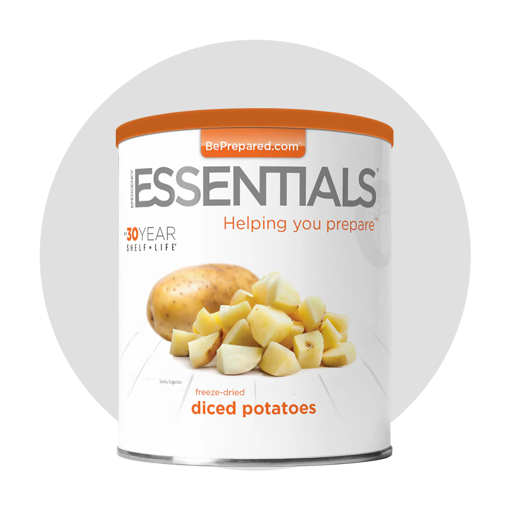 Emergency Essentials® Freeze-Dried Potato Dices Large #10 Can - Image 9