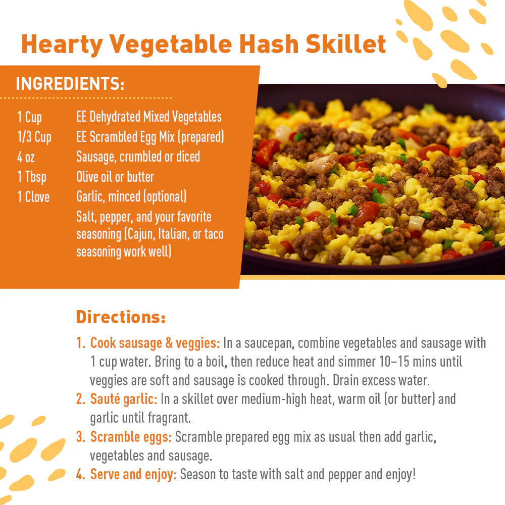 Emergency Essentials® Mixed Vegetables for Stew Large #10 Can - Image 7