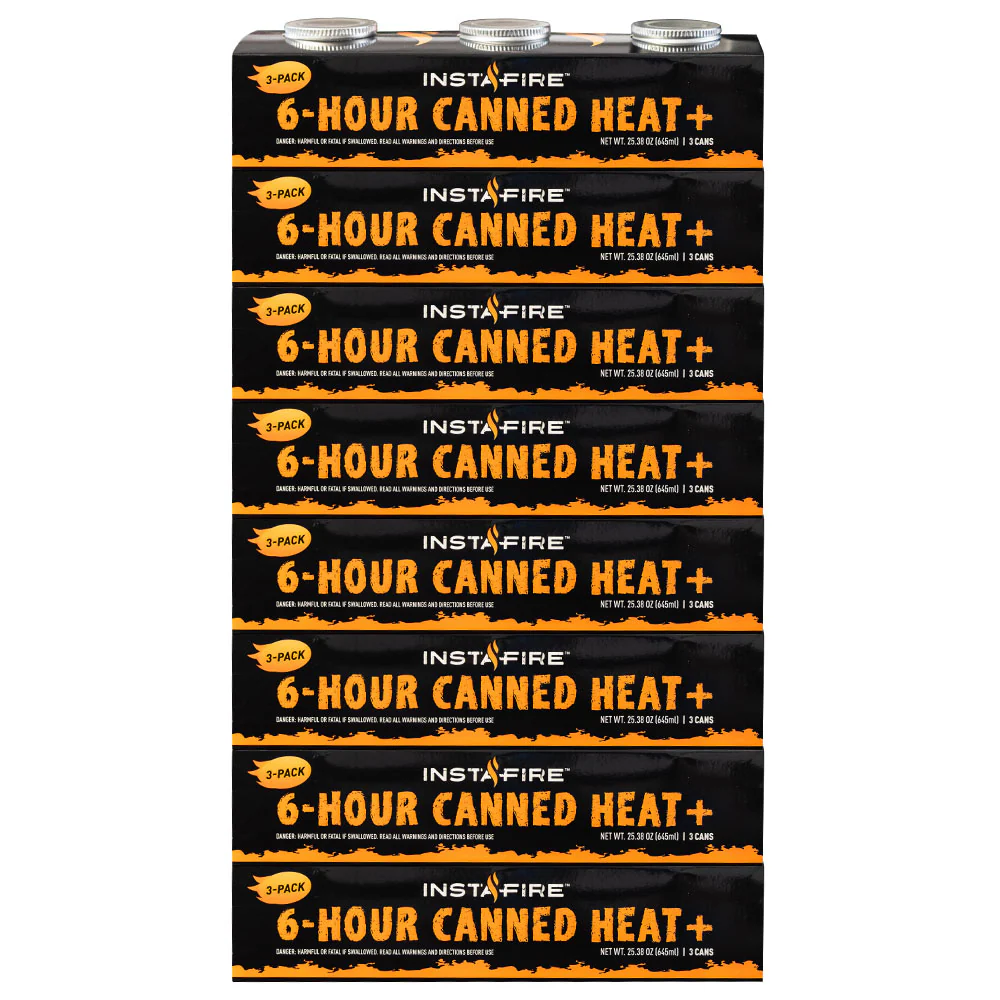 VESTA Self-Powered Indoor Space Heater & Cook Stove Plus 24 Cans of Canned Heat by InstaFire - Image 2