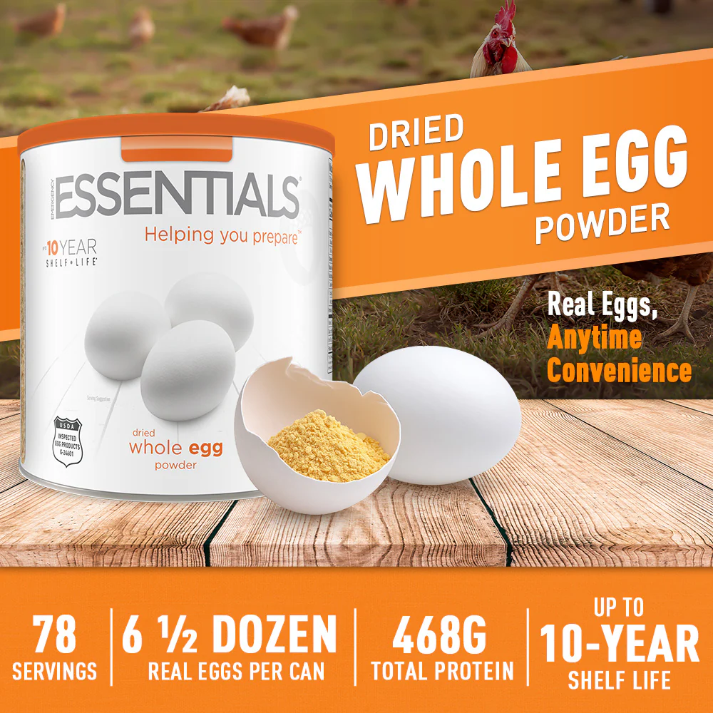 Emergency Essentials® Whole Egg Powder Large #10 Can - Image 2