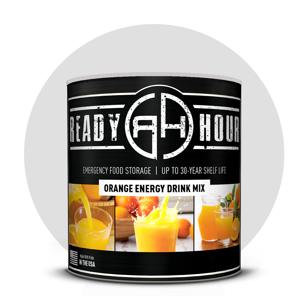 Natural Orange Flavored Drink Mix #10 Can (63 servings) - Image 6