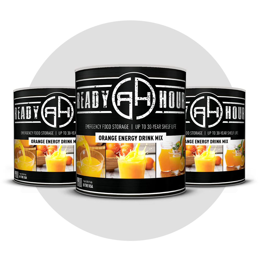Natural Orange Flavored Drink Mix #10 Can (63 servings) - Image 7