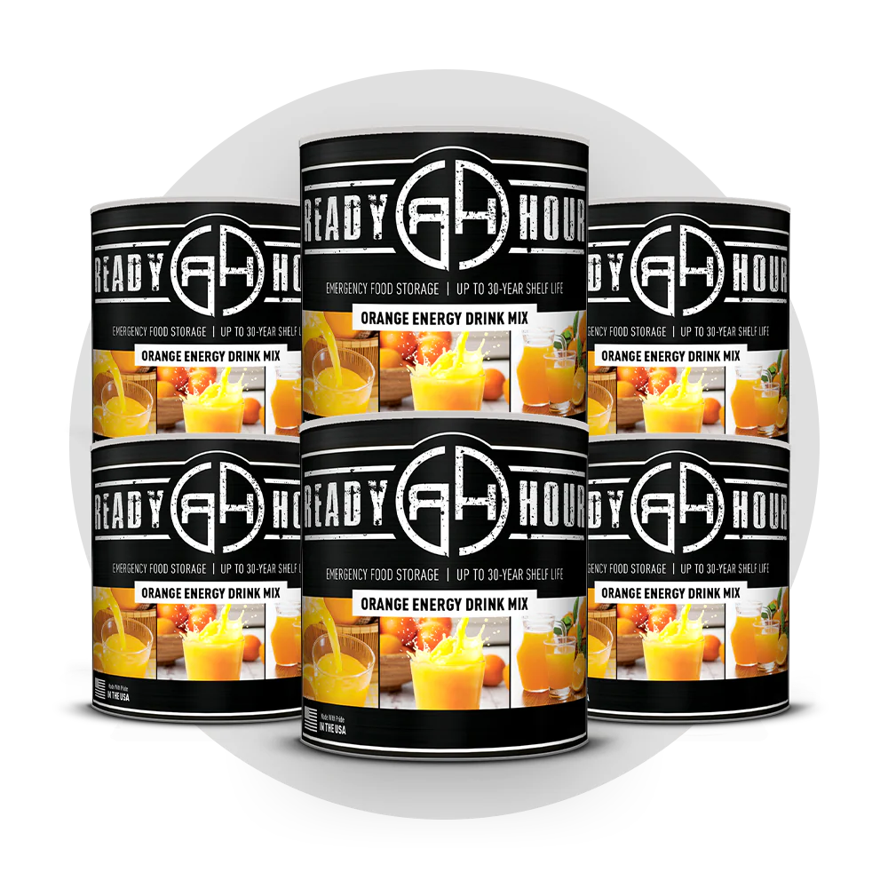 Natural Orange Flavored Drink Mix #10 Can (63 servings) - Image 8