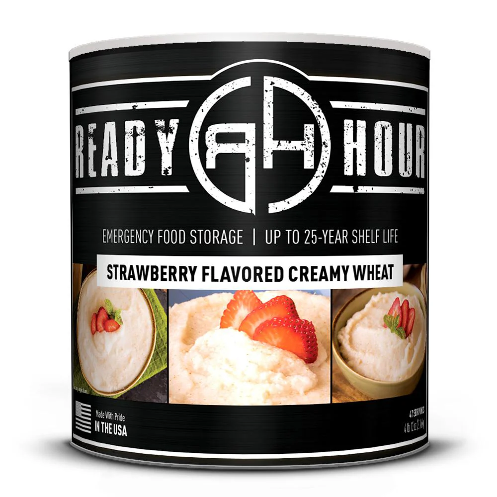 Ready Hour Strawberry Flavored Creamy Wheat #10 Can - Image 2